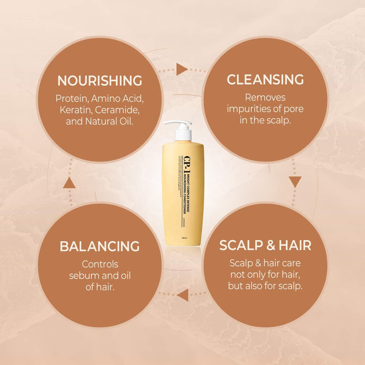NOURISHING HAIR CONDITIONER, CP-1 BRIGHT COMPLEX INTENSE NOURISHING CONDITIONER VERSION 2.0, 500 ml/100 ml