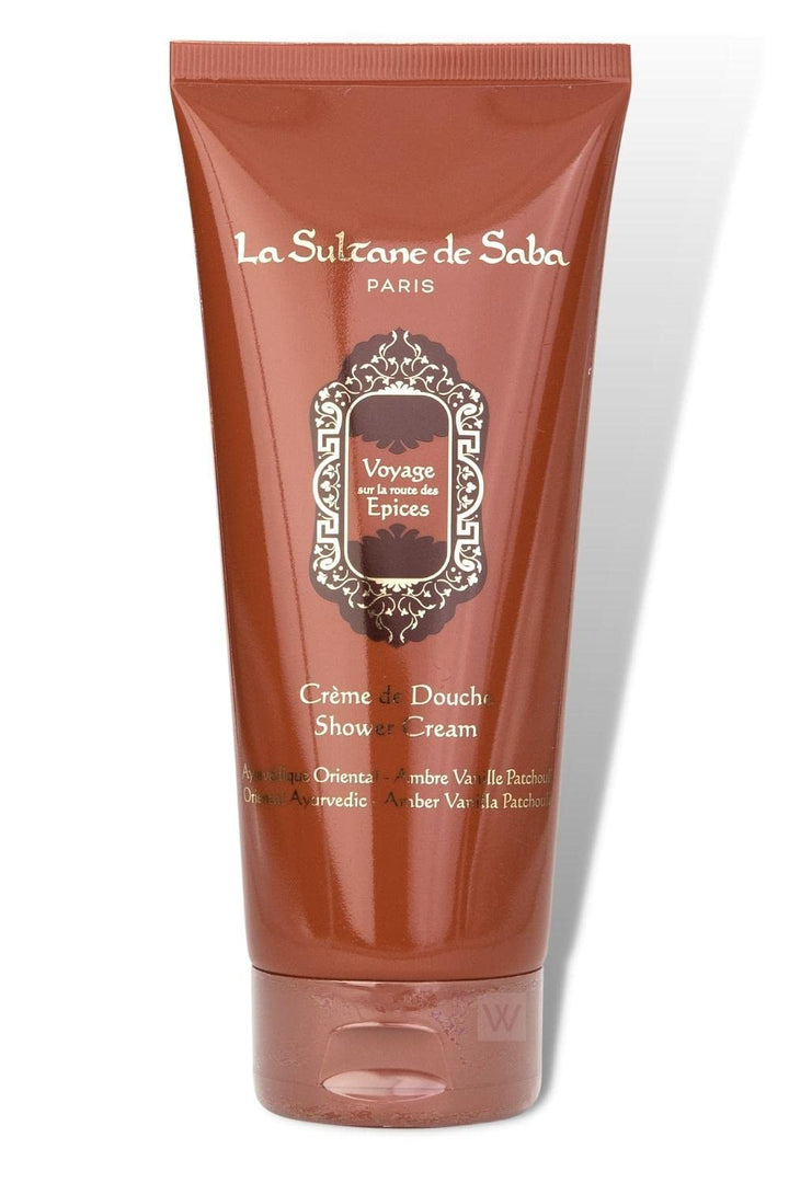 Shower Cream – Amber, Vanilla, Patchouli, Shower Cream, 200 ml, La Sultane De Saba Ayurvedic
