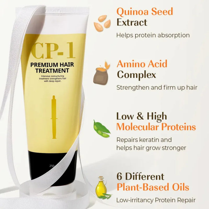 Hair mask with proteins, Esthetic House CP-1 Premium Protein Treatment 250 ml