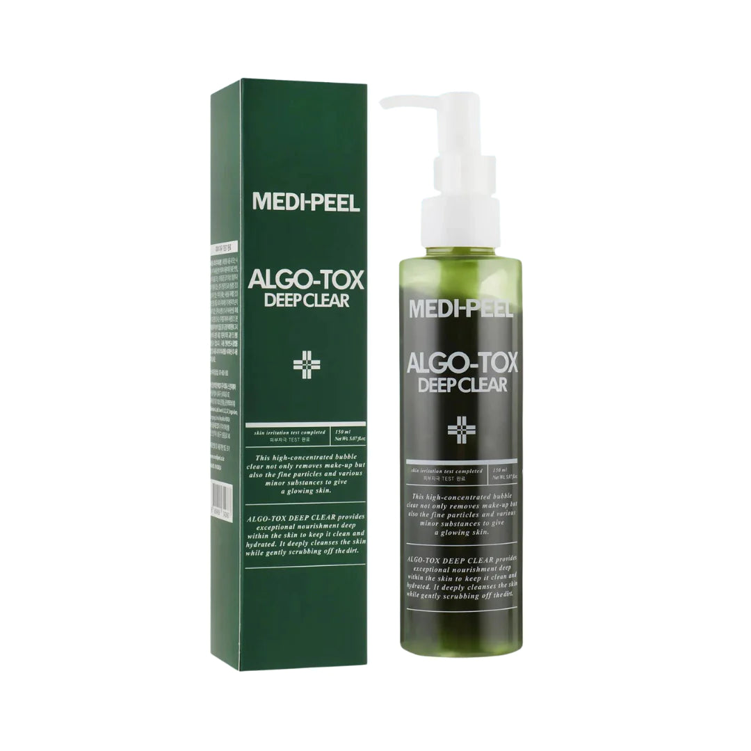 Giliai Valantis Gelinis Prausiklis MEDI-PEEL Algo-Tox Deep Clear Facial Cleanser 5.07 fl oz/150 ml