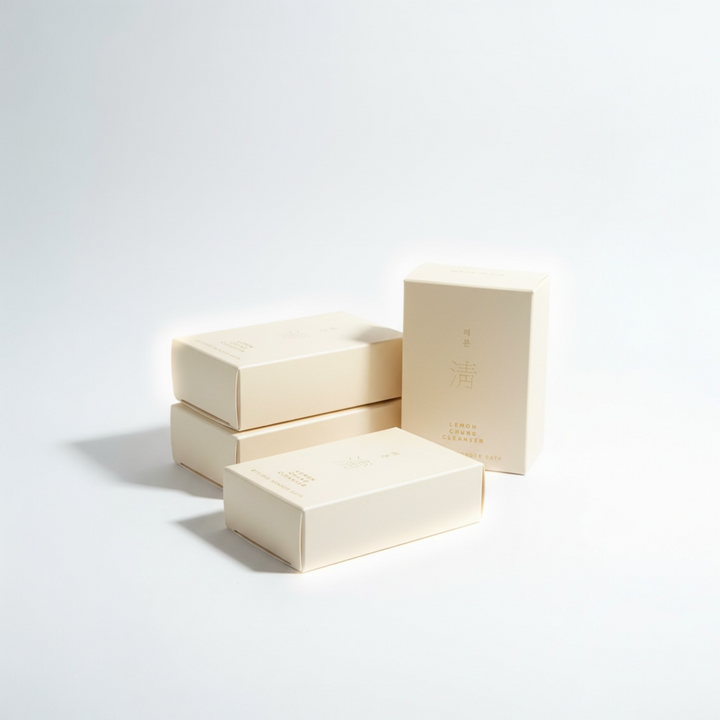 Wonder Bath Lemon Chung Cleanser - Kelioninis Veido Prausiklio Rinkinys, 10 x 3 ml