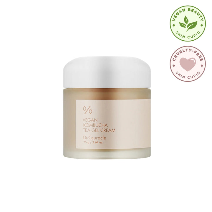Face Cream, Dr. Ceuracle Vegan Kombucha Tea Gel Cream 75g