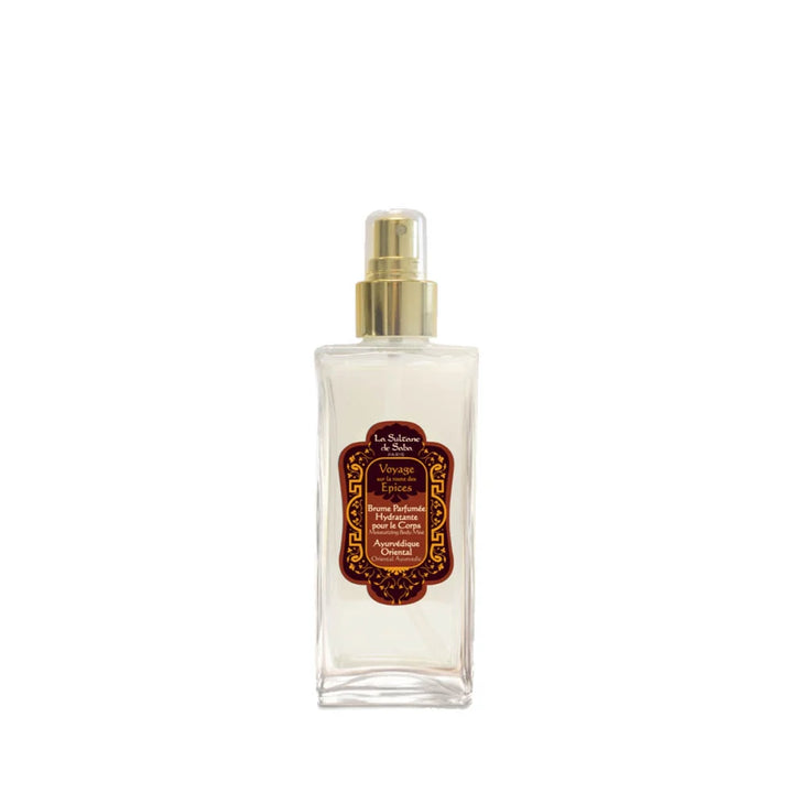 La Sultane de Saba Oriental Ayurvedic Scented Moisturising Body Mist - Moisturizing Body Mist - Amber, Vanilla, Patchouli, 200 ml