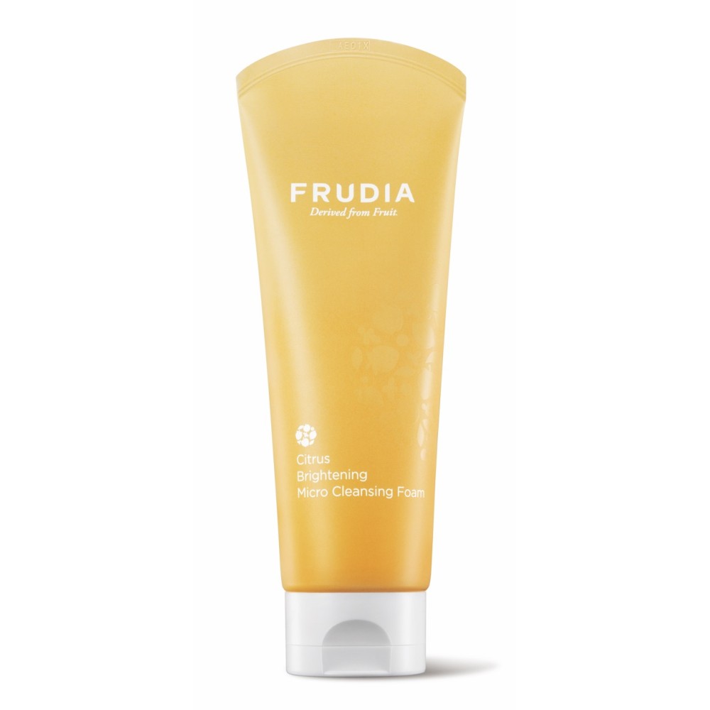 Frudia Citrus Brightening Micro Cleansing Foam – vaisių ekstraktais praturtintas veido valymo putų gelis, 145 ml