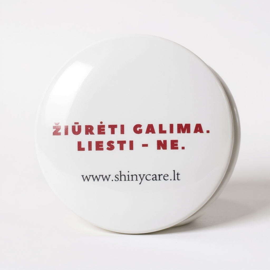 “Žiūrėti galima, liesti ne” veidrodėlis - www.shinycare.lt