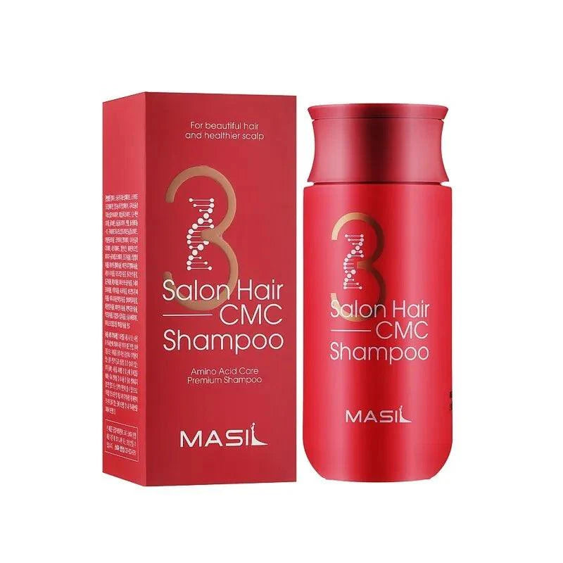 Intensively nourishing shampoo for damaged hair with amino acids, Masil 3 Salon Hair CMC Shampoo 150/300 ml