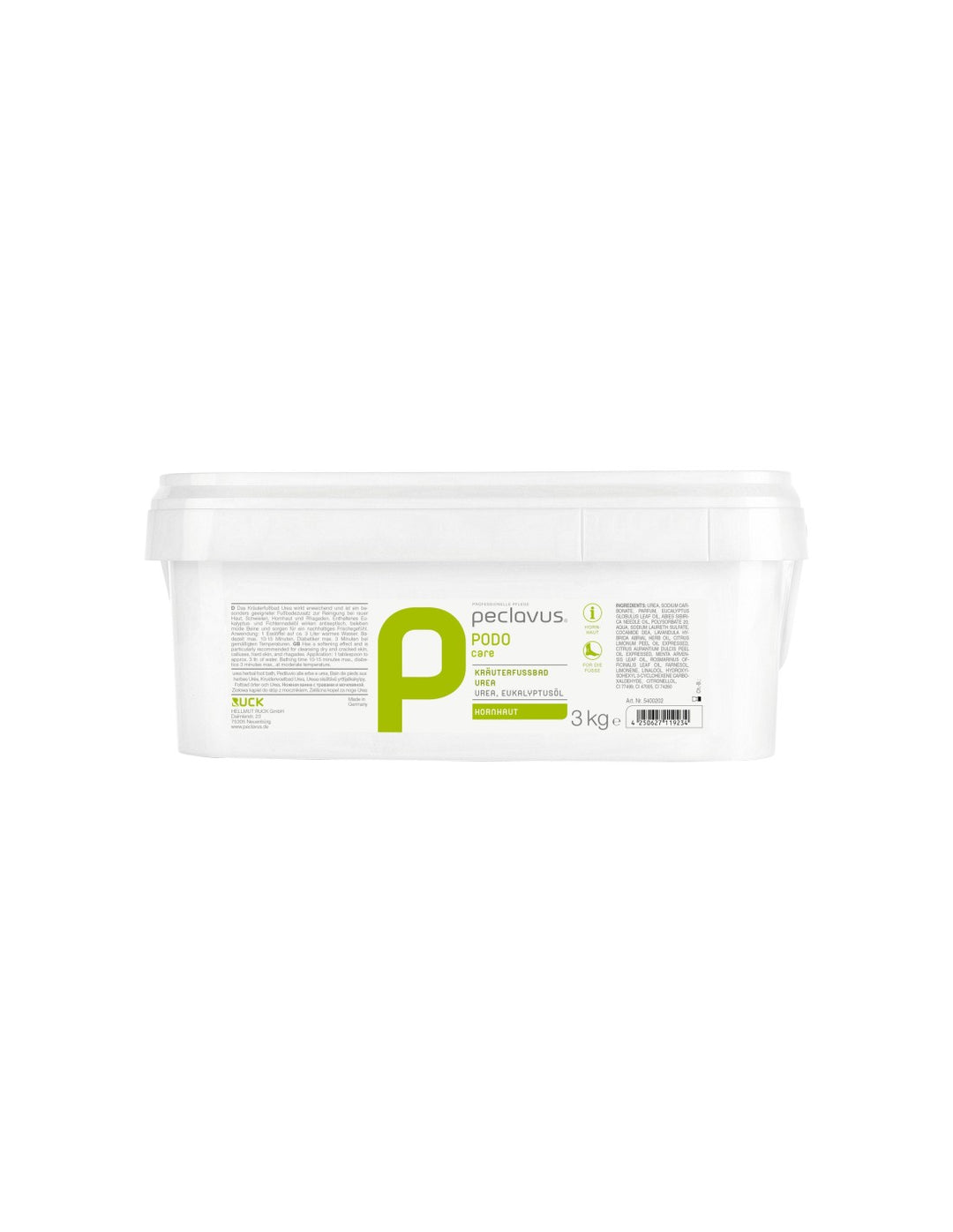 Herbal foot bath with urea - Peclavus