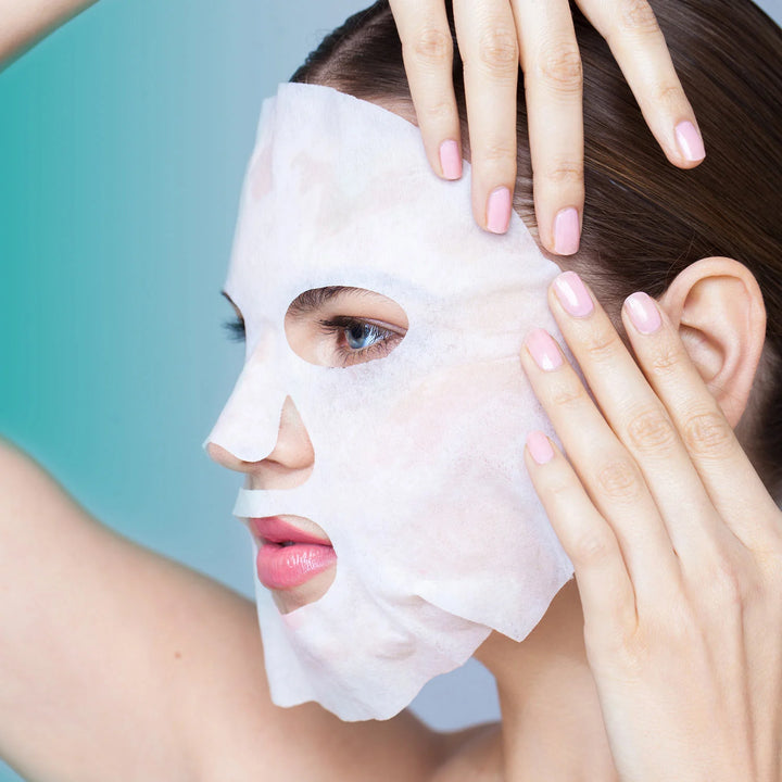 REJURAN Perfect V Tighter Dual-Sheet Lifting kaukė su c-PDRN ir Purecolla – veido ir žandikaulio linijos stangrinimui, 20g