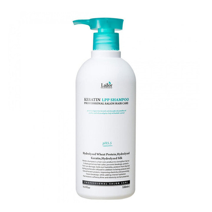 Lador Keratin LPP Shampoo, deep cleansing shampoo for hair, 530 ml