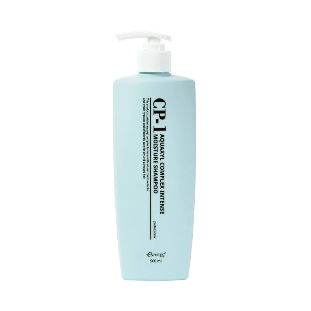 Moisturizing hair shampoo with amino acids, Esthetic House CP-1 Aquaxyl Complex Intense Moisture Shampoo 100 ml and 500 ml