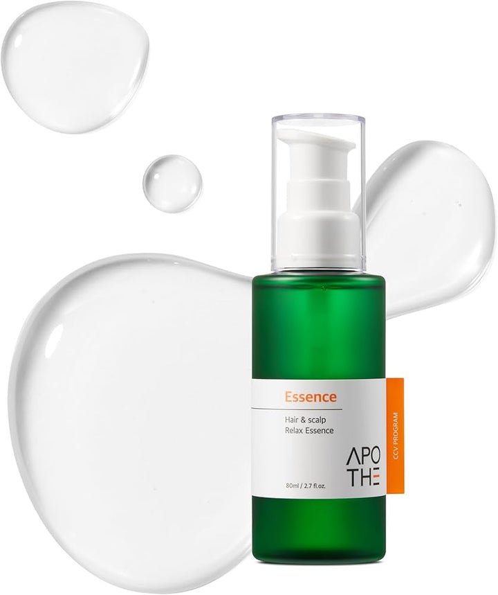 APOTHE Hair & Scalp Relax Essence 80ml – raminanti ir maitinanti esencija riebiems bei jautriems plaukams, 80 ml