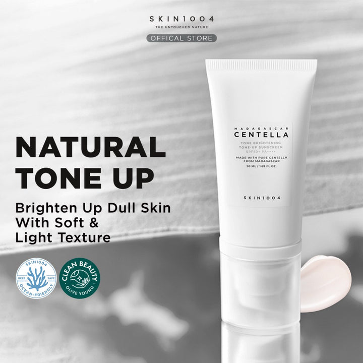 Kremas su saulės apsauga, Skin1004 Madagascar Centella Tone-Up Sunscreen SPF50/PA++++ 50ml