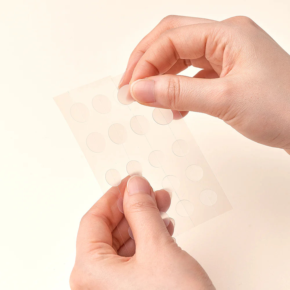 ElishaCoy Tetraforce Cica Spot Patch - Hidrocoloido spuogų pleistrai, 12 mm, 8 vnt.